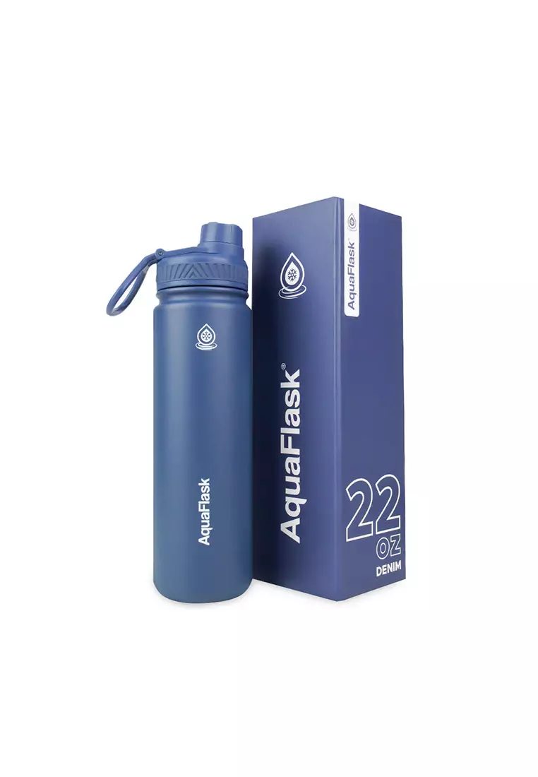 69% OFF 22oz Wide Mouth Water Bottle Denim