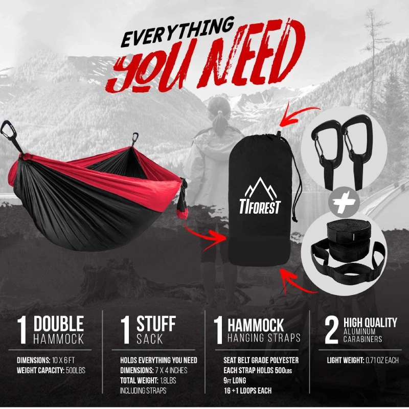 80% OFF Outdoor Camping Hammock for Adults