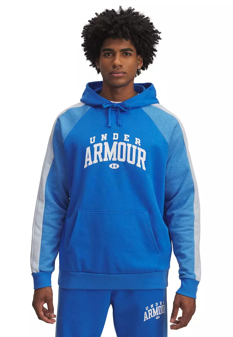 36% OFF Under Armour Rival Fleece Colorblock Hoodie